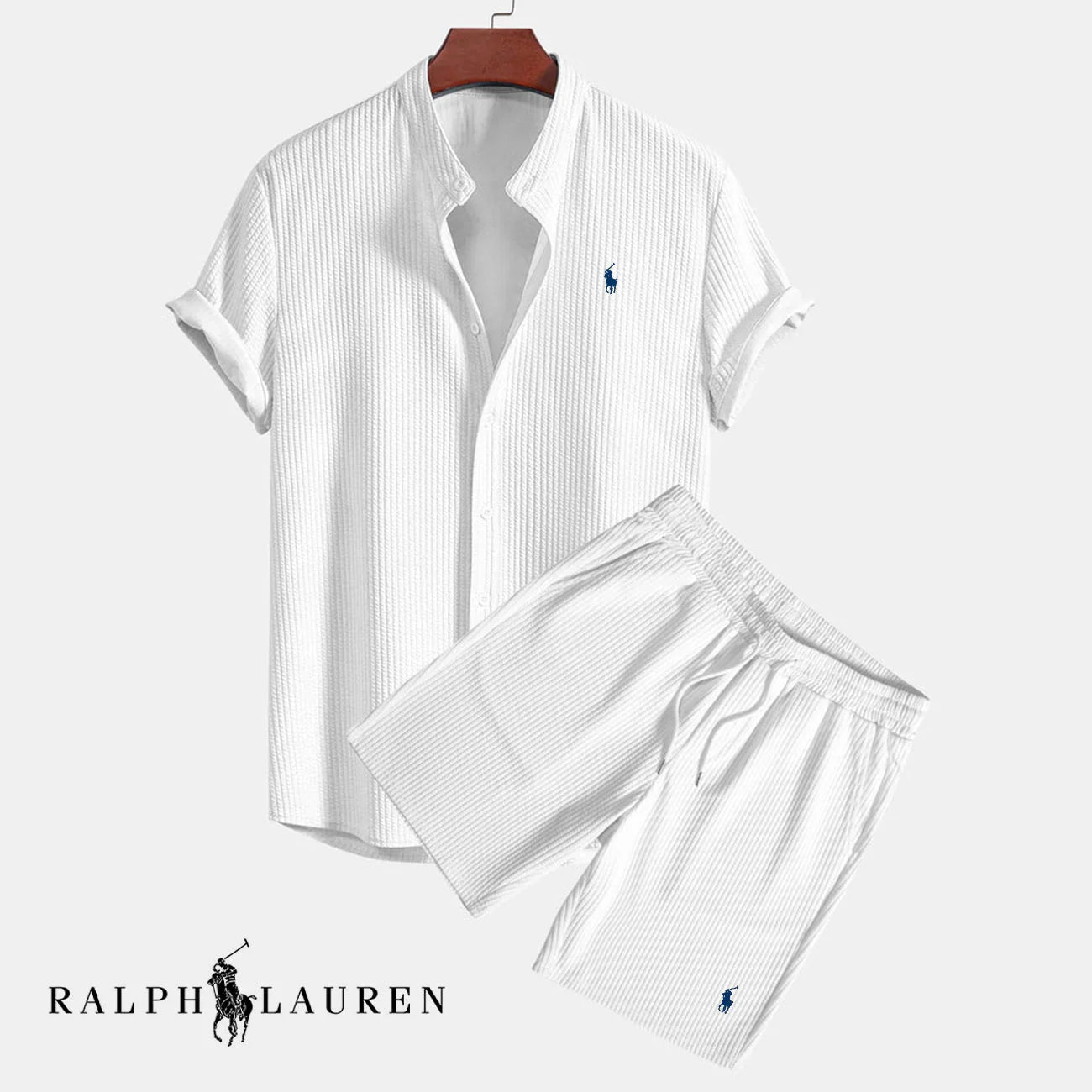 Men’s Deluxe Combo – Shirt & Shorts in High-End Quality