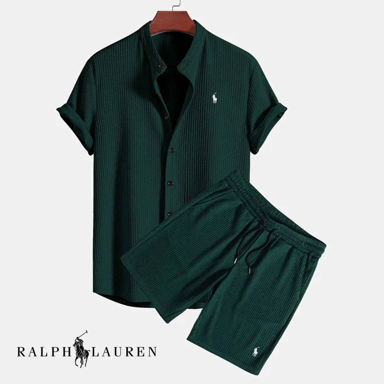 Men’s Deluxe Combo – Shirt & Shorts in High-End Quality